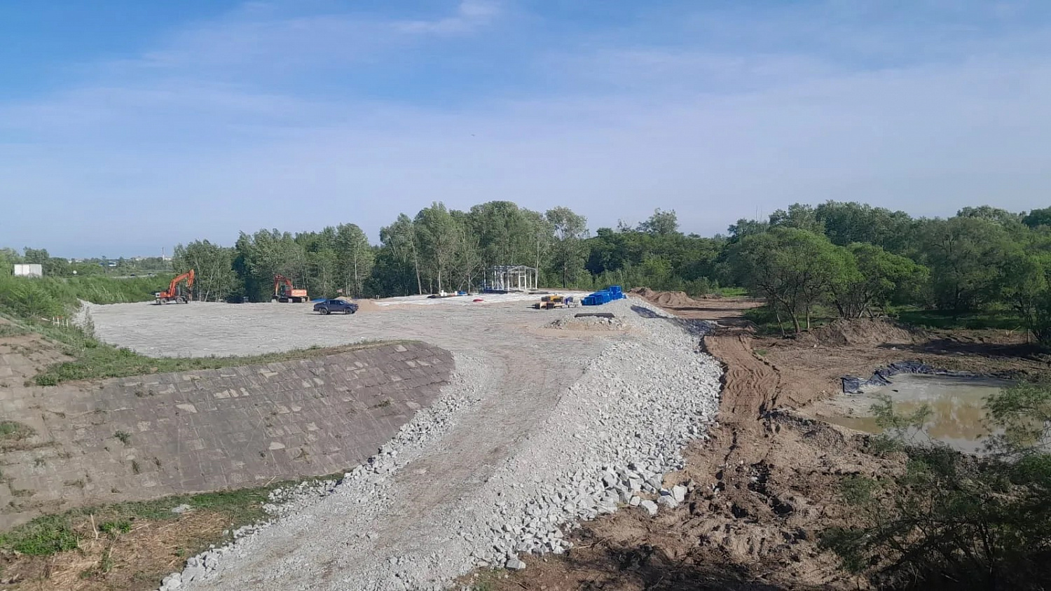 Строительство сети водоотведения площадки «ДВ-КВАРТАЛ» г. Биробиджан